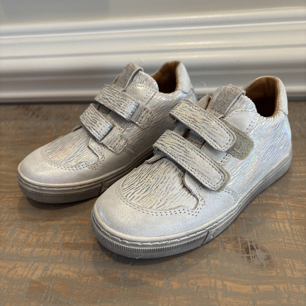 Froddo Dolby‎ White Zebra Print Leather Big Kid Shoes Size 30 US 12